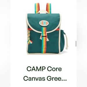 CAMP Core Canvas Green Kids Backpack